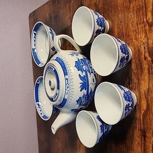 Tea Set Blue Willow